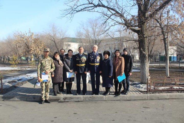 Ауған соғысы ардагерлерімен кездесу