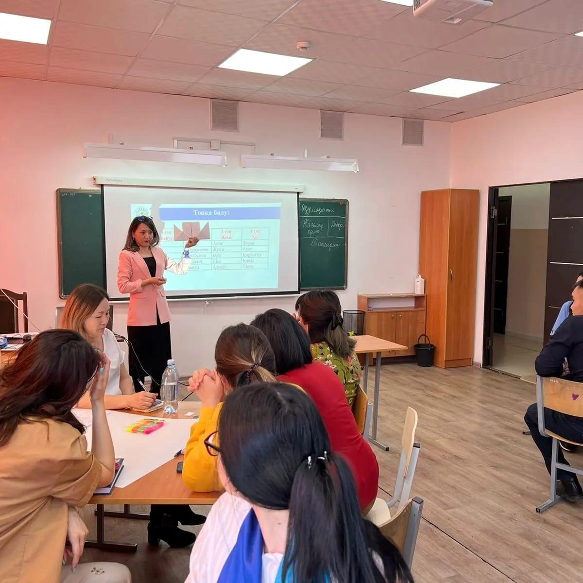 Директордың әдістемелік ісі жөніндегі орынбасары Серикова З. С. ұйымдастыруымен, мектеп ұстаздарына әдістемелік көмек ретінде 2021 жылғы 16 қыркүйектегі №472 бұйрығының 2-қосымшасы, яғни ҚМЖ-ның дұрыс және сапалы құрылуы бойынша коучинг өткізілді